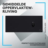 Gaming Mouse Mat - Logitech - G840 - Zwart - thumbnail