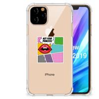 Apple iPhone 11 Pro Anti Shock Bumper Case Popart Princess - thumbnail