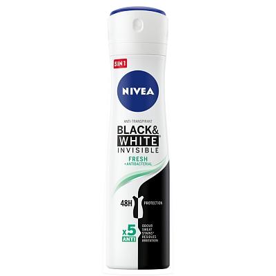 Nivea Black & White Invisible Fresh Deodorant Spray