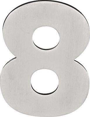 Formani Basics LBHN100 huisnummer - mat RVS