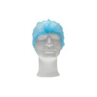 Haarnet cmt clip non-woven l 53cm pp blauw - thumbnail