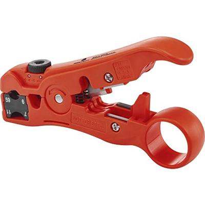 TOOLCRAFT TO-6609318 HSK-4132 Striptang Geschikt voor: Coaxkabel, Ronde kabel TOOLCRAFT TO-6609318 HSK-4132 Striptang Geschikt voor: Coaxkabel, Ronde kabel