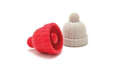 Apenstreken Beanie - rood & grijs - set van 2 stuks