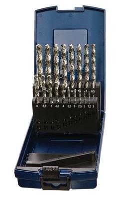 Promat/Tecwerk Spiraalborenset | DIN 338 type RVS | nominale-d. 1-13x0,5 mm | HSS-Co | 25 delig kunststof cassette - 4000861970