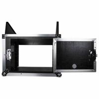 Odyssey FZ1006 audioapparatuurtas DJ-mixer Hard case Zwart, Roestvrijstaal - thumbnail