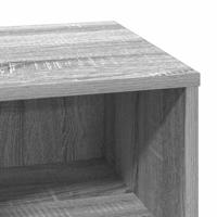 Nachtkastje met lade met Grijs 50 x 34.5 x 50 cm. Bewerkt hout - thumbnail