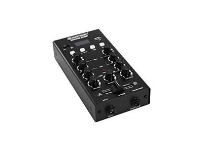 Omnitronic Gnome-202P Mini Mixer zwart Omnitronic Gnome-202P Mini Mixer zwart