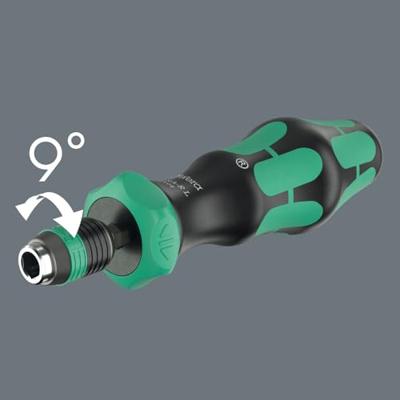 Wera 838 RA-R L Werkplaats Ratelschroevendraaier 1/4 (6.3 mm) DIN ISO 1173