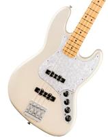 Fender Player II Modified Active Jazz Bass MN Olympic Pearl elektrische basgitaar met gigbag - thumbnail
