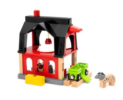 Speelset Ravensburger Animal barn Hout