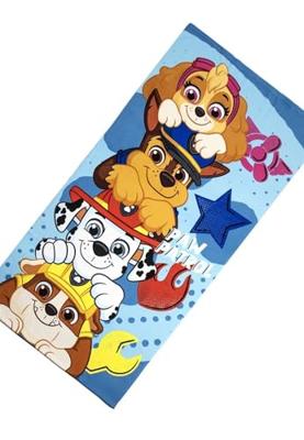 Paw Patrol handdoek play 70 x 140 cm - polyester