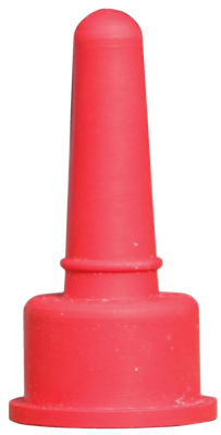 Lamspeen rood voor op bierfles robuust