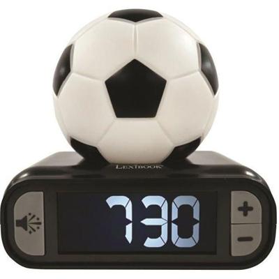 Digitale wekker met voetbalnachtlampje en geluidseffecten