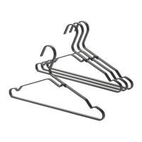Brabantia kledinghanger set van 4 black - thumbnail
