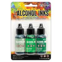 Ranger Ink Ranger • tim holtz alcohol inks moss, mojito & everglades 14ml - thumbnail