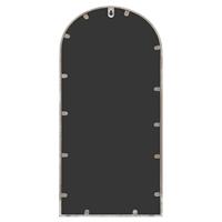 Tuinspiegel 70x30 cm ijzer zandkleurig - thumbnail