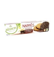 Bisson Zandkoekjes Pure Chocolade Bio (160g) - thumbnail