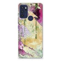 Smartphone hoesje Motorola Moto G60s Letter Painting - thumbnail