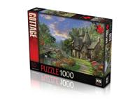 The Old Waterway Cottage puzzel 1000 stukjes - thumbnail