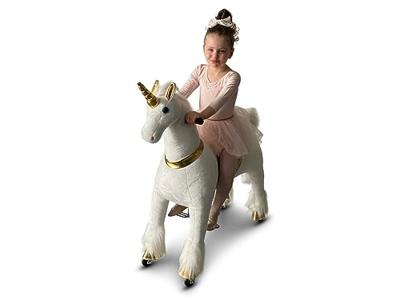 MIJN PONY, rijdend speelgoed eenhoorn van ROLLZONE ®, 4 - 10 jaar (MP2017-M) - thumbnail