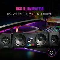 Dankzij de draagbare Bluetooth®-luidsprekers Mars Gaming MS22 35W Zwart 35 W 4 W - thumbnail