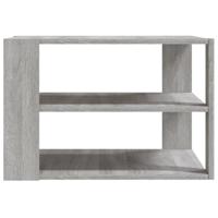 Salontafel 59,5x59,5x40 cm bewerkt hout grijs sonoma - thumbnail