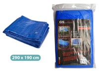 GS afdekzeil 190 x 290 cm - Grondzeil of Dekzeil voor Kamperen - thumbnail