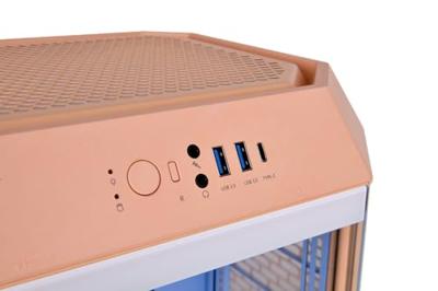 Thermaltake Tower 300 Peach Fuzz Micro Tower Perzik Thermaltake Tower 300 Peach Fuzz Micro Tower Perzik