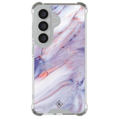 Samsung Galaxy S26 shockproof hoesje - Marmer paars