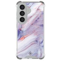 Samsung Galaxy S26 shockproof hoesje - Marmer paars - thumbnail