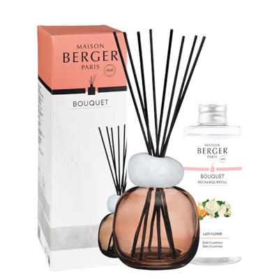 Maison Berger Geurstokjes Minéral Prune / Quartz Blanc - Lady Flower