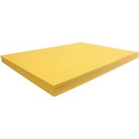 Creativ Company Karton, vel 50x70 cm, 270 gr, sun yellow, 100 vel/ 1 doos - thumbnail
