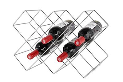 ECHTWERK Keukenaccessoires (Wijnrek voor 8 flessen, RVS) ECHTWERK Keukenaccessoires (Wijnrek voor 8 flessen, RVS)