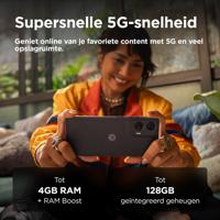 Smartphone Motorola G35 5G 8 GB RAM 256 GB 6,72" Unisoc Zwart Grijs - thumbnail