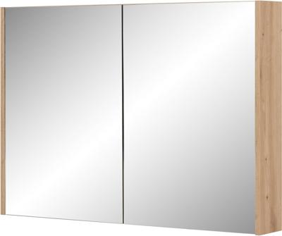 Saqu spiegelkast 100x14x70cm naturel eiken
