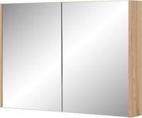 Saqu spiegelkast 100x14x70cm naturel eiken - thumbnail