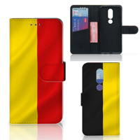 Nokia 7.1 Bookstyle Case Belgische Vlag - thumbnail