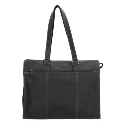 Hide & Stitches Idaho Laptopbag 15,6 inch-Black