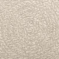 Vloerkleed ZIZUR room binnen en buiten 120x120 cm jute look - thumbnail