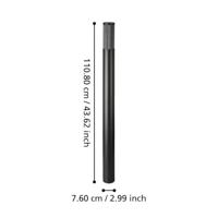 Eglo Design staande lampSalle zwart 110cm - 901035 - thumbnail