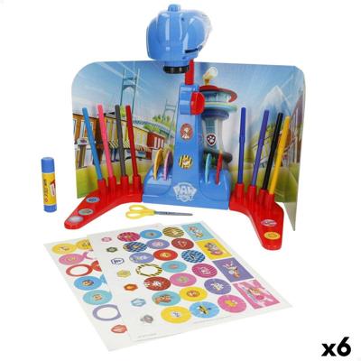 Tekenset The Paw Patrol (6 Stuks)