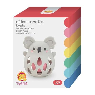 Selecta Siliconen rammelaar - koala Selecta Siliconen rammelaar - koala