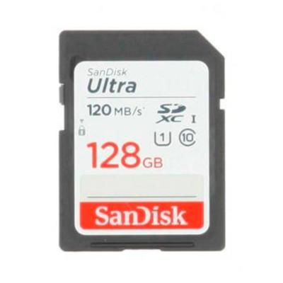 Sandisk SDXC geheugenkaart - 128GB - Ultra Sandisk SDXC geheugenkaart - 128GB - Ultra