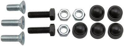 MONTAGESET FRAMEBEV. G-2 T12 MAT ZWART (2098)