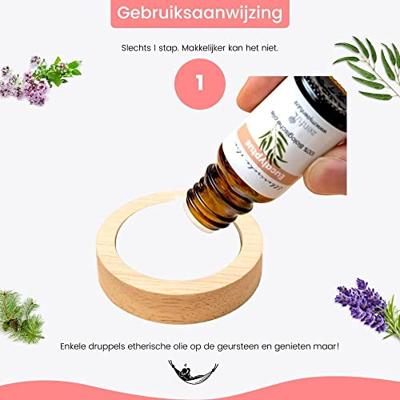 Geursteen - Aromasteen hout Geursteen - Aromasteen hout