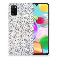 Samsung Galaxy A41 | TPU bumper | Stripes Dots - thumbnail