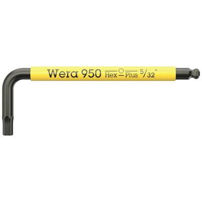 Wera 950 SPKS Stiftsleutel Multicolour, Imperial, BlackLaser, 5/32" x 71 mm - 05022654001