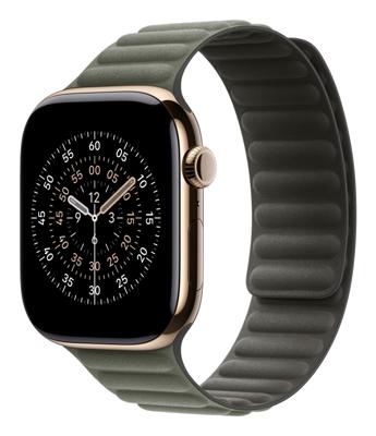 Apple Watch Band - Magnetic Link - 46 mm - Groengrijs - M/L