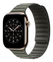 Apple Watch Band - Magnetic Link - 46 mm - Groengrijs - M/L - thumbnail