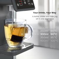 Water automaat Aqua Optima AURORA COOLER Zwart Plastic - thumbnail